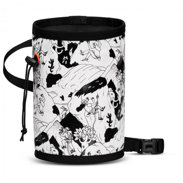 Mammut - Gym Print Chalk Bag - Chalkbag Gr One Size schwarz von Mammut