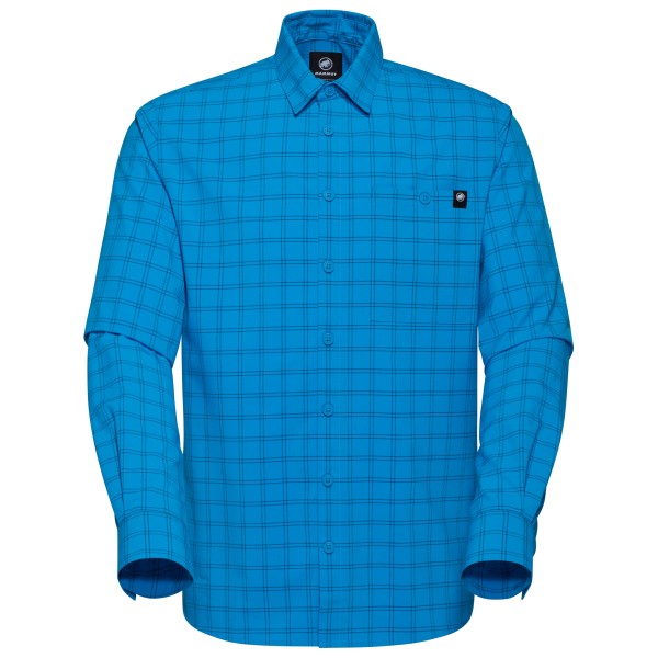 Mammut - Lenni Longsleeve Shirt - Hemd Gr L blau von Mammut