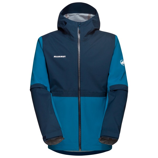 Mammut - Linard Guide Hardshell Hooded Jacket - Regenjacke Gr 3XL;L;M;S;XL;XXL blau;grau;schwarz von Mammut