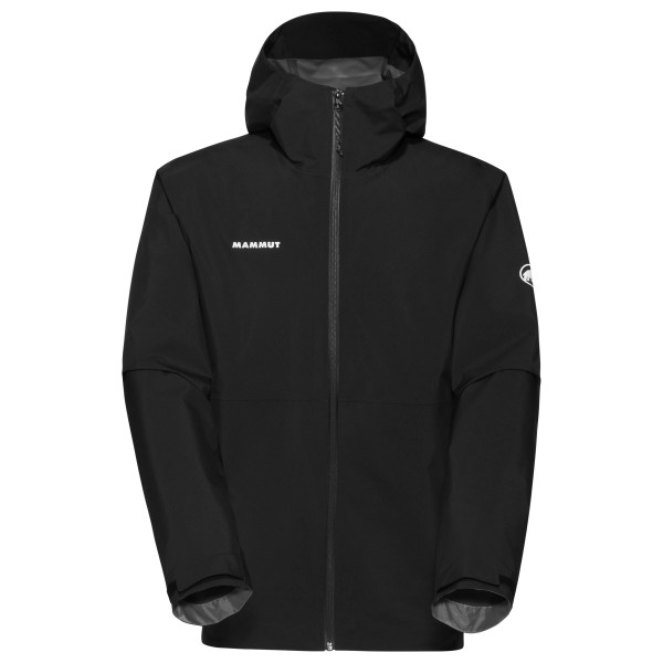 Mammut - Linard Light Hardshell Hooded Jacket - Regenjacke Gr XL schwarz von Mammut