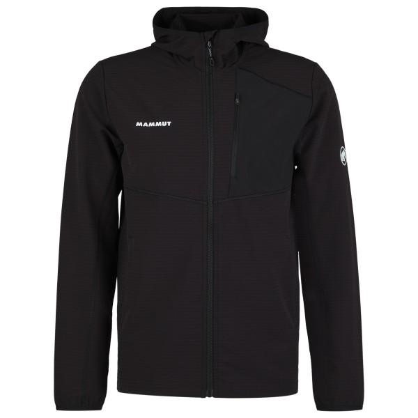 Mammut - Madris Light Midlayer Hooded Jacket - Fleecejacke Gr L schwarz von Mammut