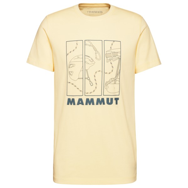 Mammut - Mammut Core T-Shirt Gear - T-Shirt Gr L;M;S;XL;XXL beige;blau von Mammut