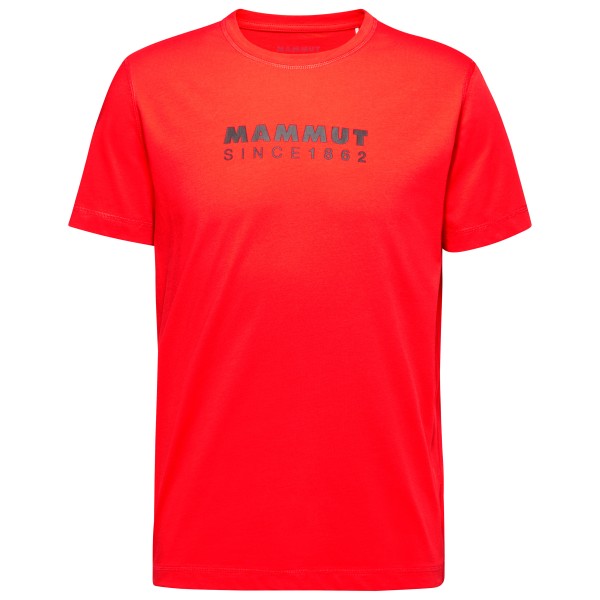 Mammut - Mammut Core T-Shirt Logo - T-Shirt Gr 3XL rot von Mammut