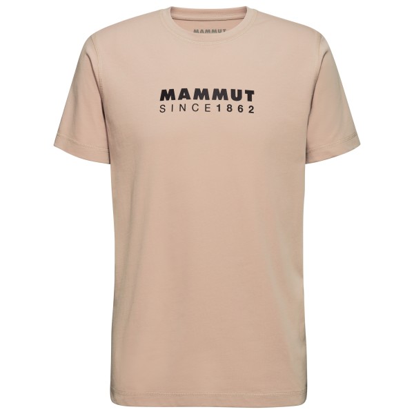 Mammut - Mammut Core T-Shirt Logo - T-Shirt Gr L beige von Mammut