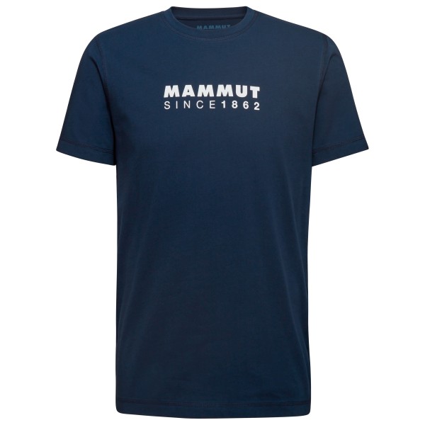 Mammut - Mammut Core T-Shirt Logo - T-Shirt Gr L blau von Mammut