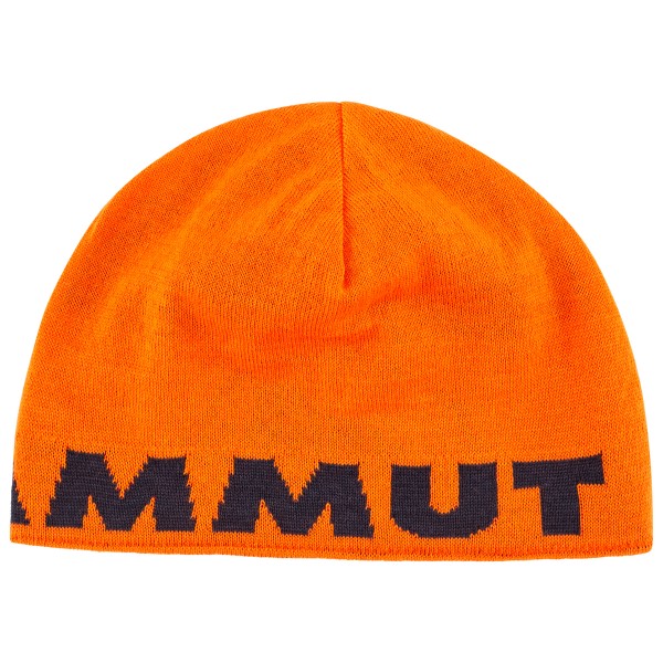 Mammut - Mammut Logo Beanie - Mütze Gr One Size orange von Mammut