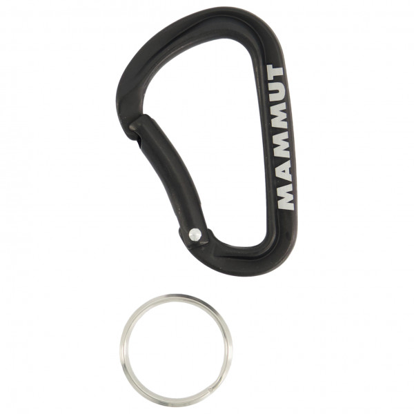 Mammut - Mammut Mini Carabiner Classic - Materialkarabiner Gr Small grau von Mammut