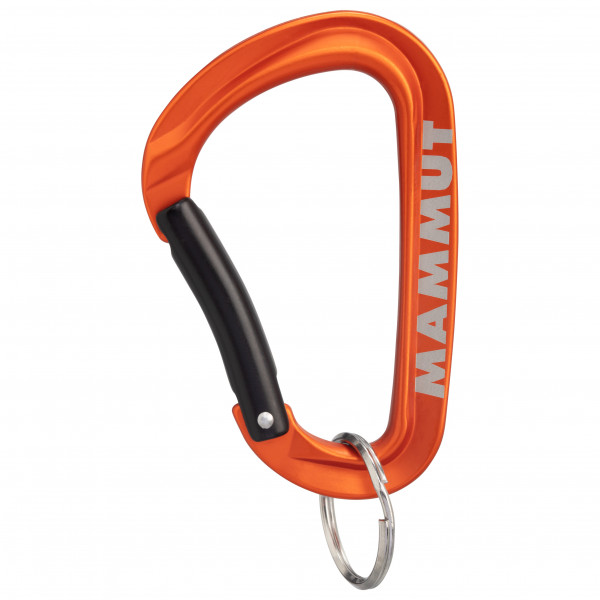 Mammut - Mammut Mini Carabiner Workhorse - Materialkarabiner Gr Large grau;rot von Mammut