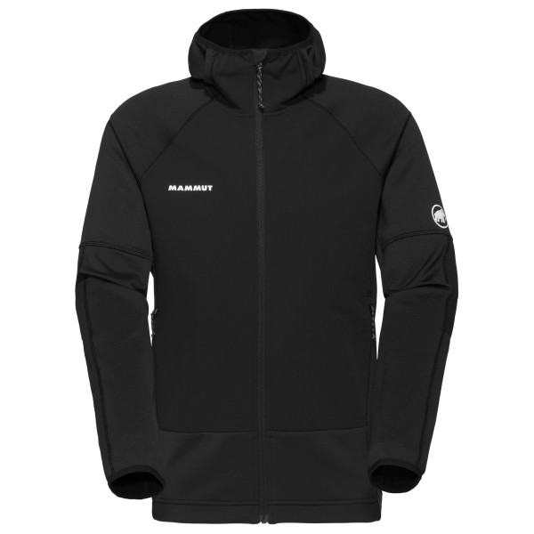 Mammut - Massone Midlayer Hooded Jacket - Fleecejacke Gr L schwarz von Mammut