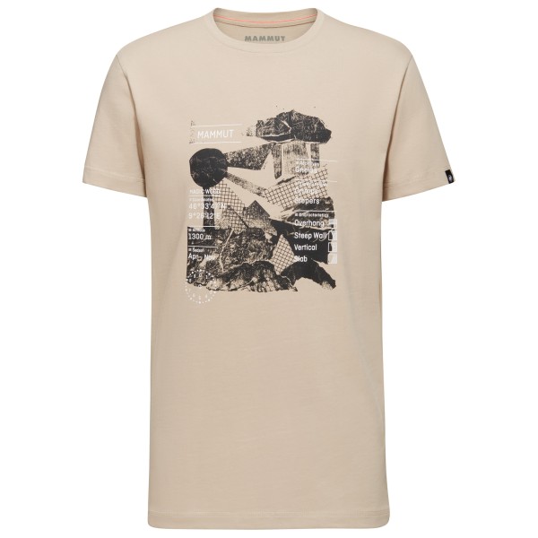 Mammut - Massone T-Shirt Rocks - T-Shirt Gr XL beige von Mammut