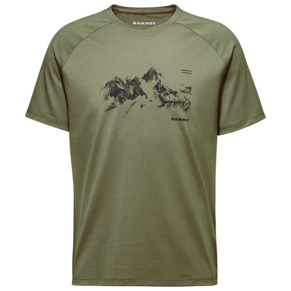 Mammut - Mountain T-Shirt 8035m - T-Shirt Gr M oliv von Mammut