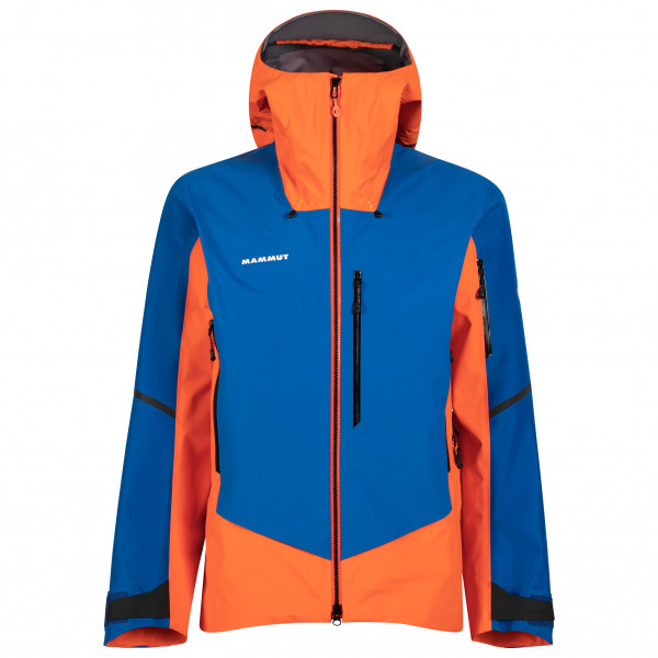 Mammut - Nordwand Pro Hardshell Hooded Jacket - Regenjacke Gr L blau von Mammut