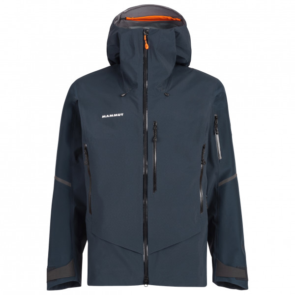 Mammut - Nordwand Pro Hardshell Hooded Jacket - Regenjacke Gr L blau von Mammut