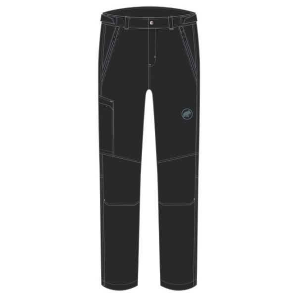 Mammut - Runbold IV Pants - Trekkinghose Gr 56 - Short schwarz von Mammut