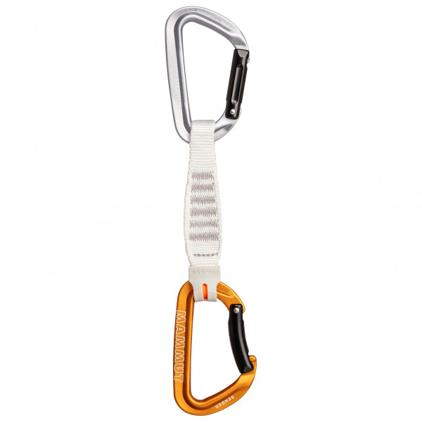 Mammut - Sender Keylock Quickdraws - Express-Set Gr 17 cm grau/weiß Mammut - Sender Keylock Quickdraws - Express-Set Gr 17 cm grau/weiß von Mammut