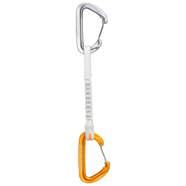 Mammut - Sender Wire Quickdraws - Express-Set Gr 17 cm - Wire / Wire Gate weiß/grau von Mammut