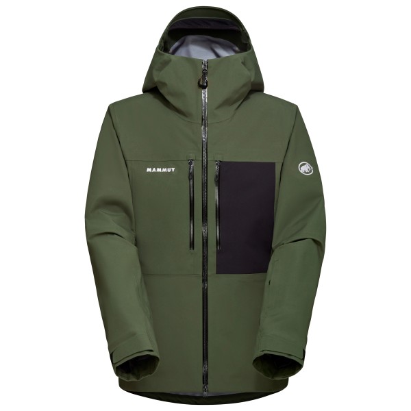 Mammut - Stoney Hardshell Hooded Jacket - Skijacke Gr L oliv von Mammut