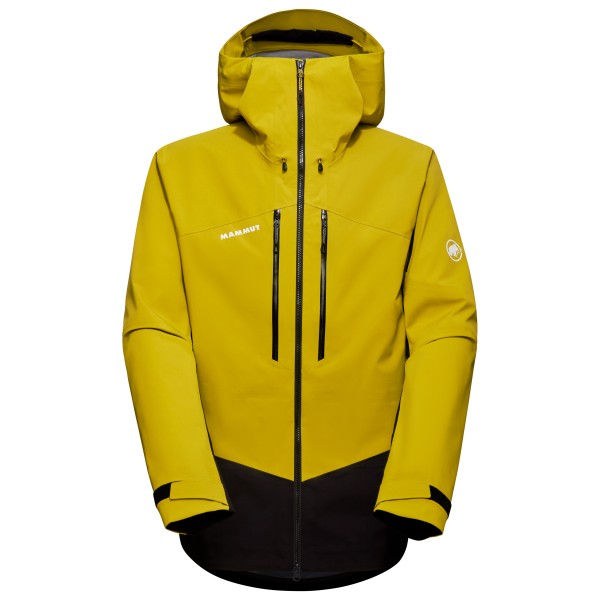 Mammut - Taiss Pro Hardshell Hooded Jacket - Regenjacke Gr L;M;S;XL;XXL gelb;schwarz von Mammut