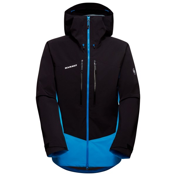 Mammut - Taiss Pro Hardshell Hooded Jacket - Regenjacke Gr L schwarz von Mammut