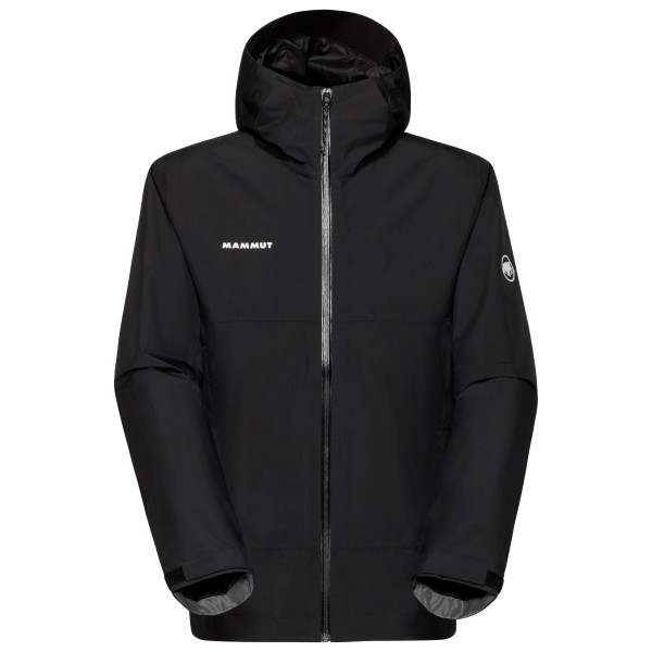 Mammut - Treeline Hardshell Hooded Jacket - Regenjacke Gr L schwarz von Mammut