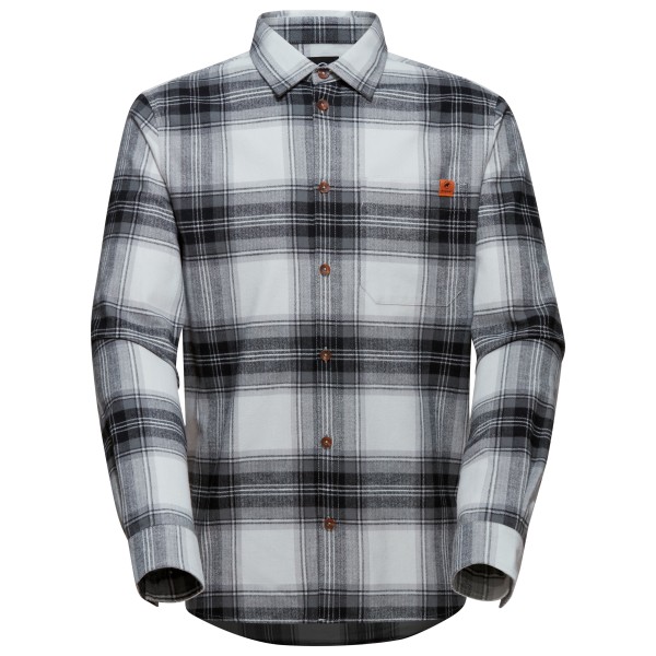 Mammut - Trovat L/S Shirt - Hemd Gr M grau von Mammut