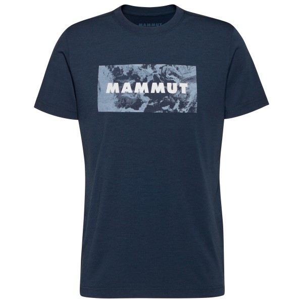 Mammut - Trovat T-Shirt Logo - T-Shirt Gr S blau von Mammut