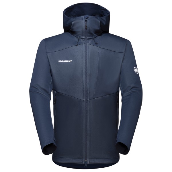 Mammut - Ultimate VII SO Hooded Jacket - Softshelljacke Gr 3XL;L;M;S;XL;XXL blau;gelb;schwarz von Mammut