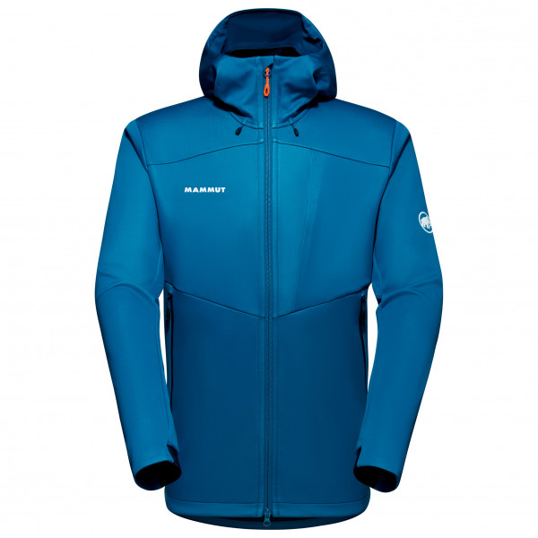 Mammut - Ultimate VII SO Hooded Jacket - Softshelljacke Gr M blau von Mammut