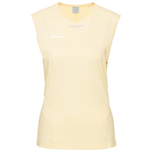 Mammut - Women's Aenergy FL Cap Sleeve Top - Tank Top Gr L beige/weiß von Mammut