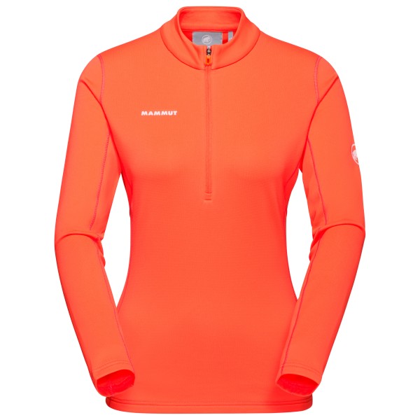 Mammut - Women's Aenergy Midlayer Half Zip Pull - Fleecepullover Gr M rot von Mammut