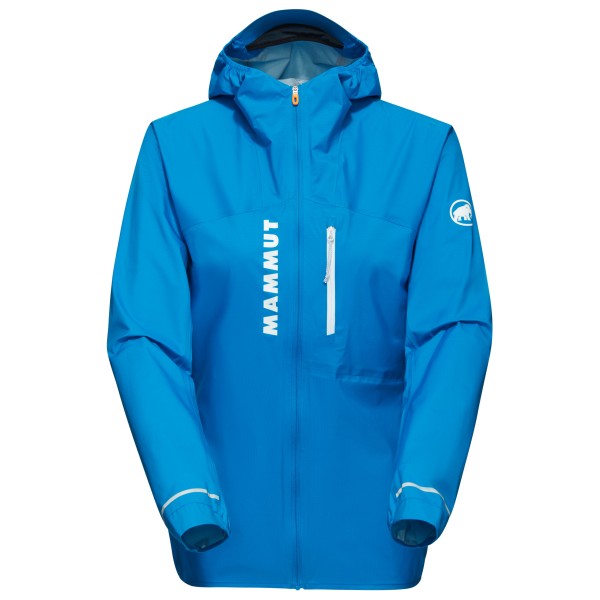 Mammut - Women's Aenergy Trailrunning HS Hooded Jacket - Laufjacke Gr L;M blau von Mammut