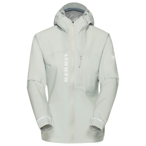 Mammut - Women's Aenergy Trailrunning HS Hooded Jacket - Laufjacke Gr L grau von Mammut