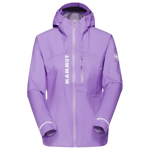 Mammut - Women's Aenergy Trailrunning HS Hooded Jacket - Laufjacke Gr S lila von Mammut