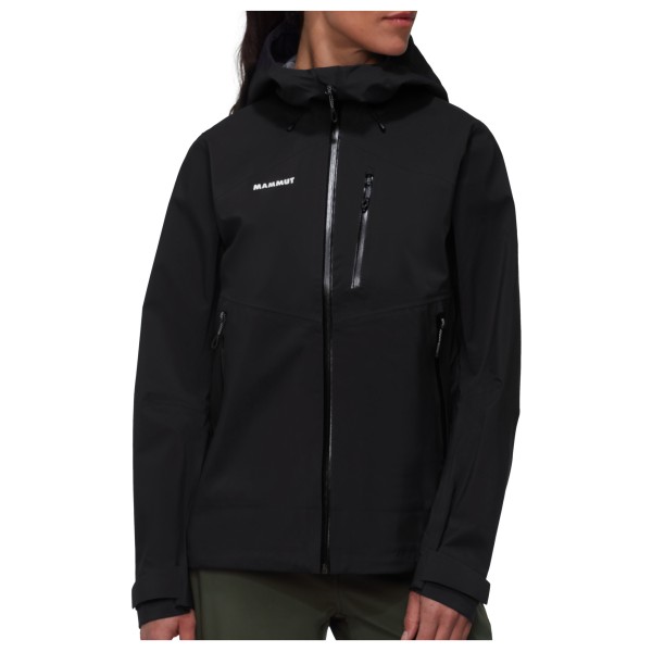 Mammut - Women's Alto Guide Hardshell Hooded Jacket - Regenjacke Gr L schwarz von Mammut