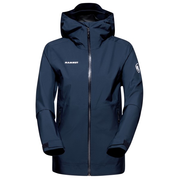 Mammut - Women's Alto Light Hardshell Hooded Jacket - Regenjacke Gr L blau von Mammut