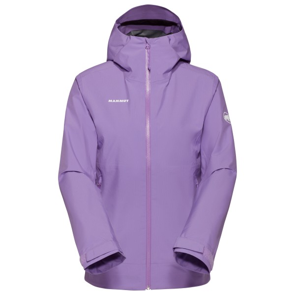 Mammut - Women's Alto Light Hardshell Hooded Jacket - Regenjacke Gr M lila von Mammut