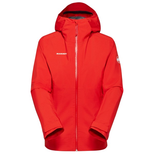 Mammut - Women's Alto Light Hardshell Hooded Jacket - Regenjacke Gr S rot von Mammut