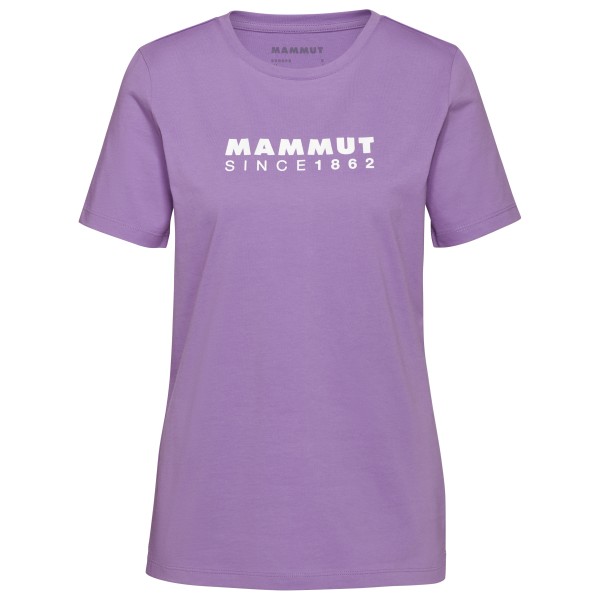 Mammut - Women's Core T-Shirt Logo - Funktionsshirt Gr L lila von Mammut