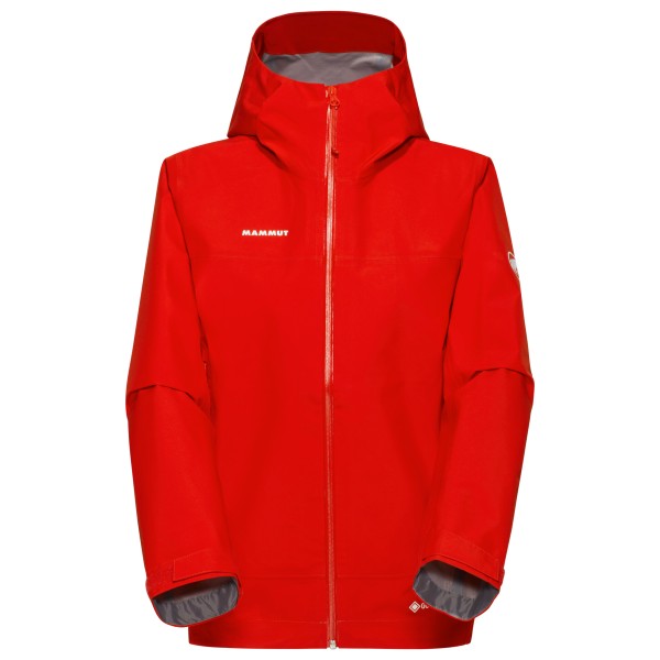 Mammut - Women's Crater Light Hardshell Hooded Jacket - Regenjacke Gr XS rot von Mammut