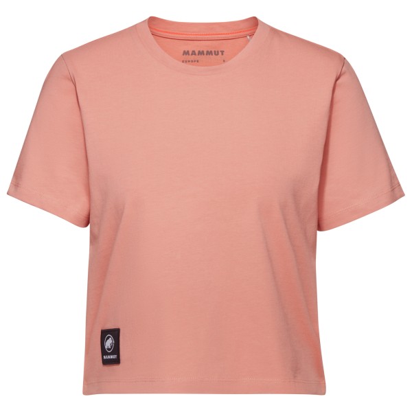 Mammut - Women's Massone T-Shirt Cropped Patch Gr L;M;S;XL;XS lila;rosa;schwarz;weiß von Mammut