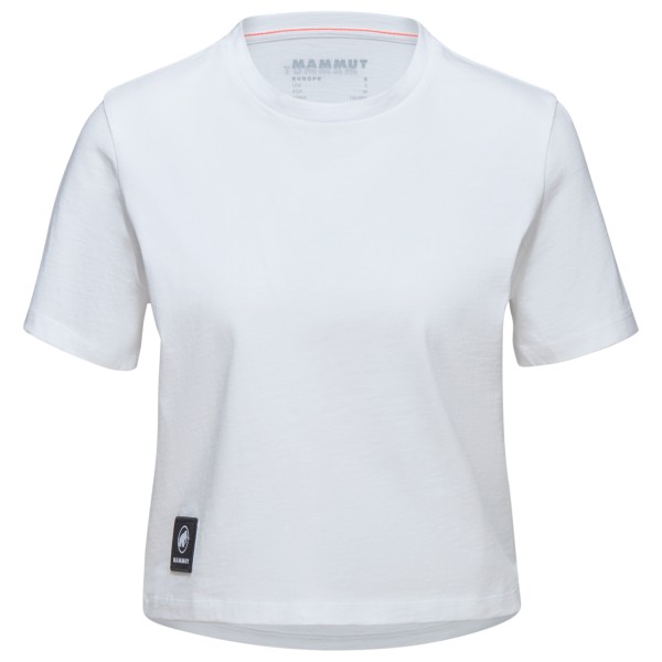 Mammut - Women's Massone T-Shirt Cropped Patch Gr XS weiß von Mammut