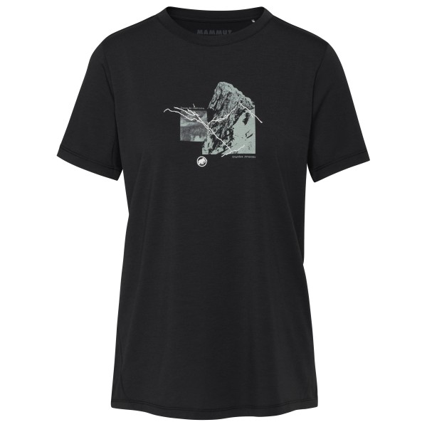 Mammut - Women's Mountain T-Shirt 4208m - T-Shirt Gr L;M;S;XL;XS;XXL blau;schwarz Mammut - Women's Mountain T-Shirt 4208m - T-Shirt Gr L;M;S;XL;XS;XXL blau;schwarz von Mammut