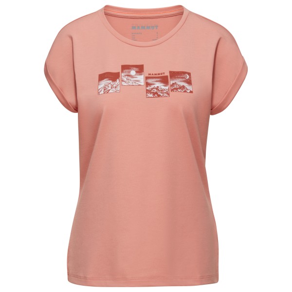 Mammut - Women's Mountain T-Shirt Day and Night - T-Shirt Gr M rosa von Mammut