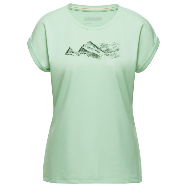 Mammut - Women's Mountain T-Shirt Finsteraarhorn - Funktionsshirt Gr L grün von Mammut