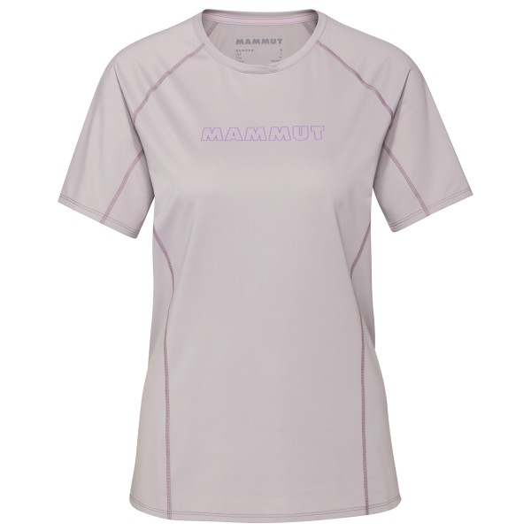 Mammut - Women's Selun Fl T-Shirt Logo - Funktionsshirt Gr S grau von Mammut