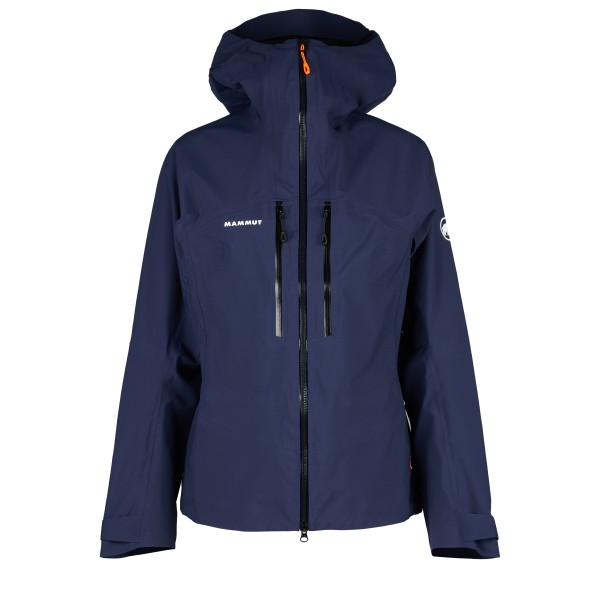 Mammut - Women's Taiss HS Hooded Jacket - Regenjacke Gr L blau von Mammut