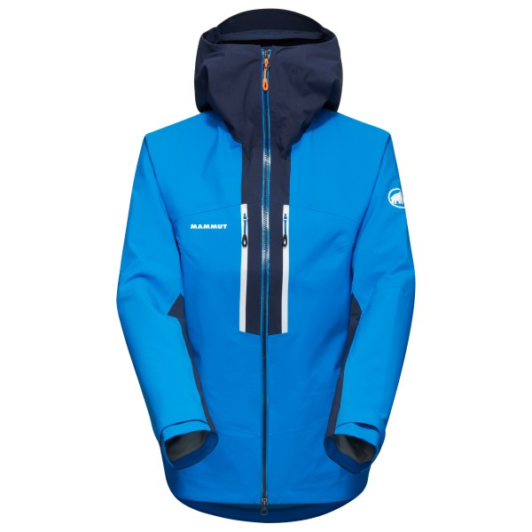 Mammut - Women's Taiss HS Hooded Jacket - Regenjacke Gr L blau von Mammut