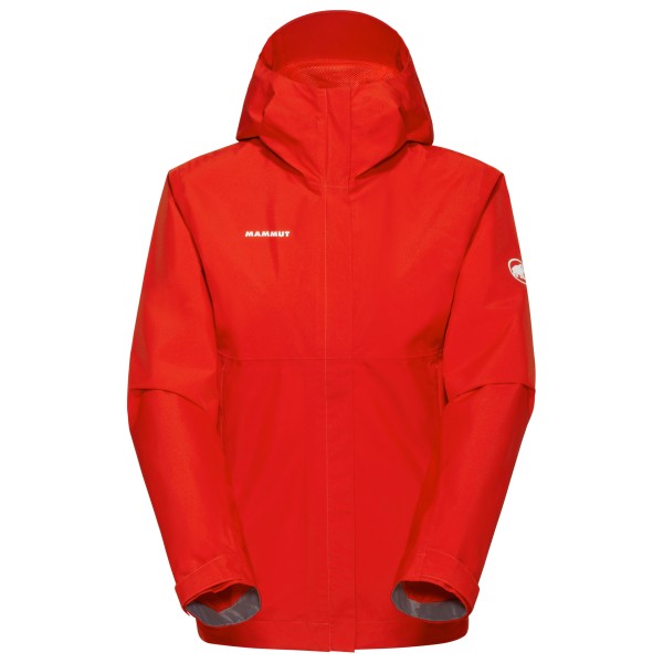 Mammut - Women's Treeline Light Hardshell Hooded Jacket - Regenjacke Gr XS rot von Mammut