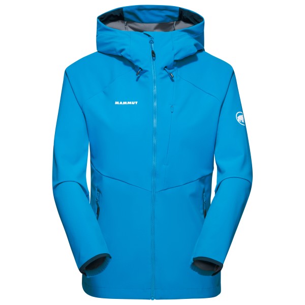 Mammut - Women's Ultimate Comfort Softshell Hooded Jacket - Softshelljacke Gr L;M;S;XL;XS beige;blau;lila;türkis von Mammut