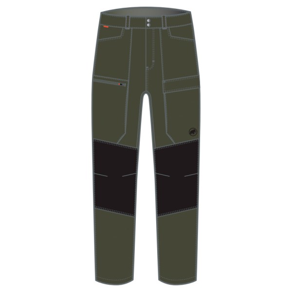 Mammut - Zinal Hybrid Pants - Trekkinghose Gr 46 - Regular oliv von Mammut